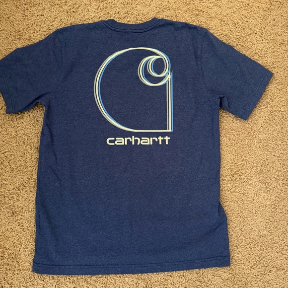 Carhartt Other - CARHARTT Men’s Medium Relaxed T Shirt, Logo Pocket, Back Graphic, Heavyweight